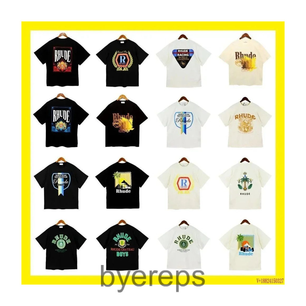 Rhude tee's