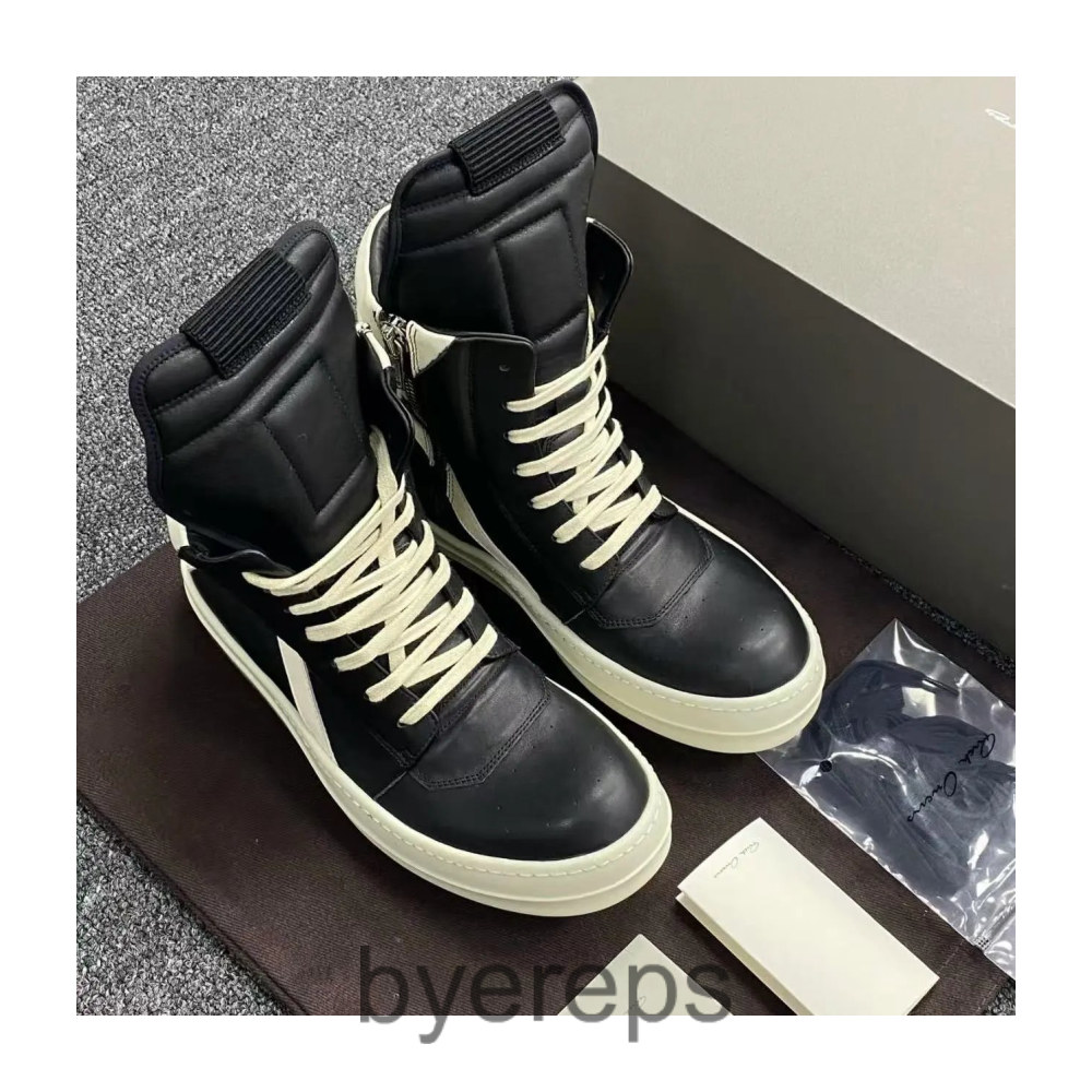 Rick Owens All Black Geobasket