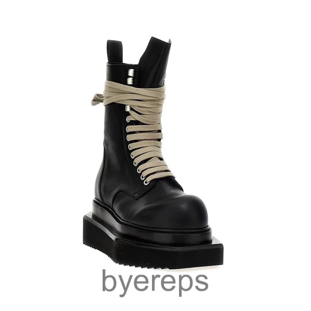 Rick Owens Beatle Boots — photo 3 of 4