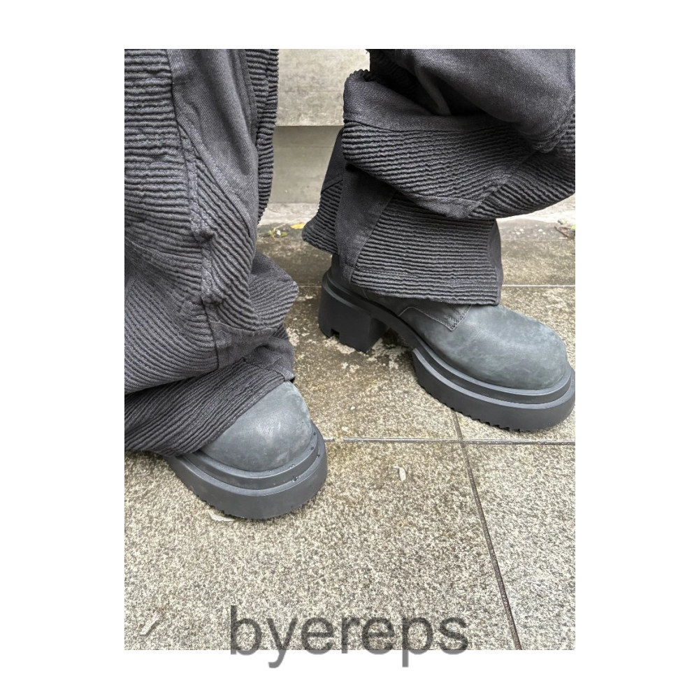 Rick Owens Bogun Army Boots — photo 3 of 4
