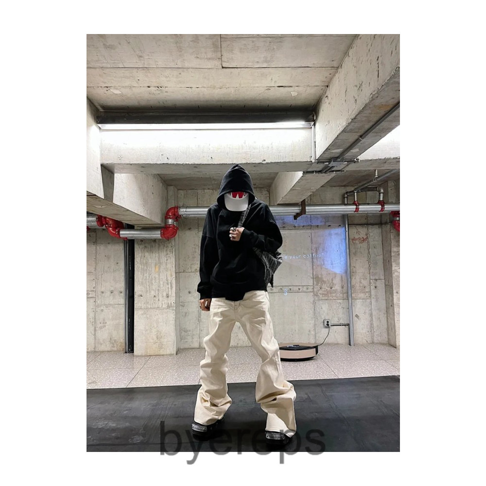 Rick Owens Bolan Bootcut (Cream) — photo 3 of 4