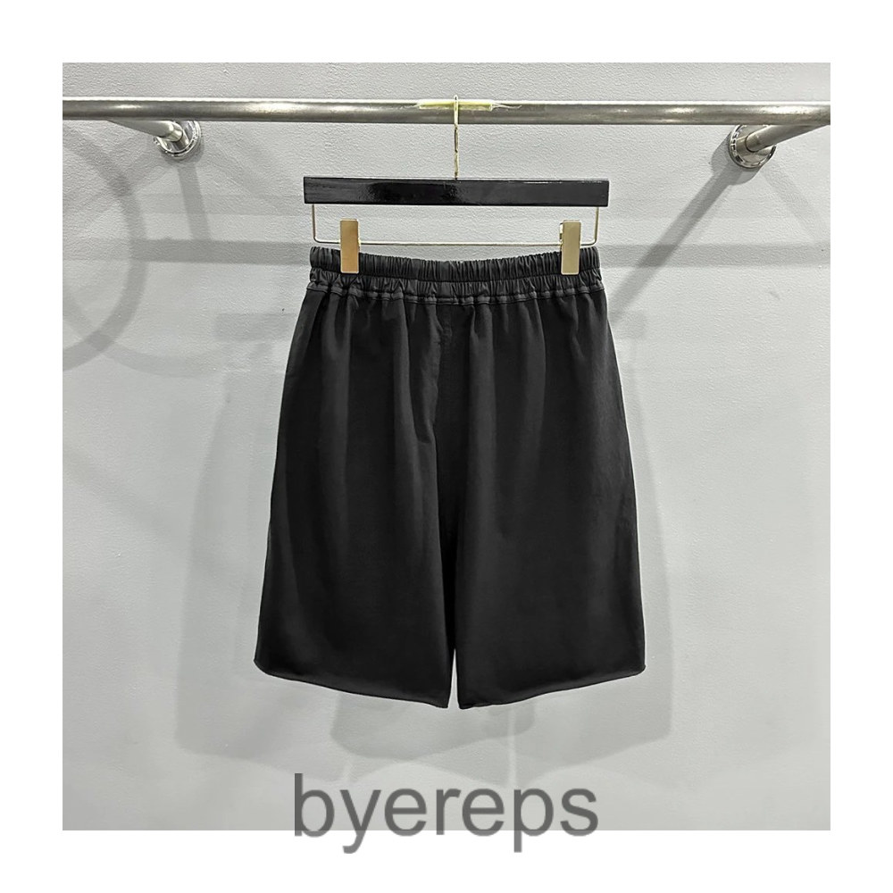 Rick Owens Cut Drawstring Shorts — photo 4 of 4