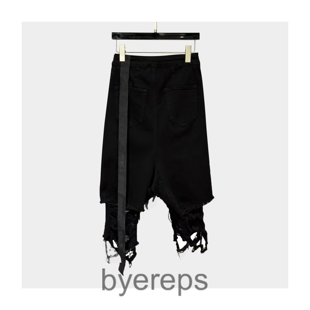 Rick Owens Destroyed Burned Jorts — photo 2 of 4