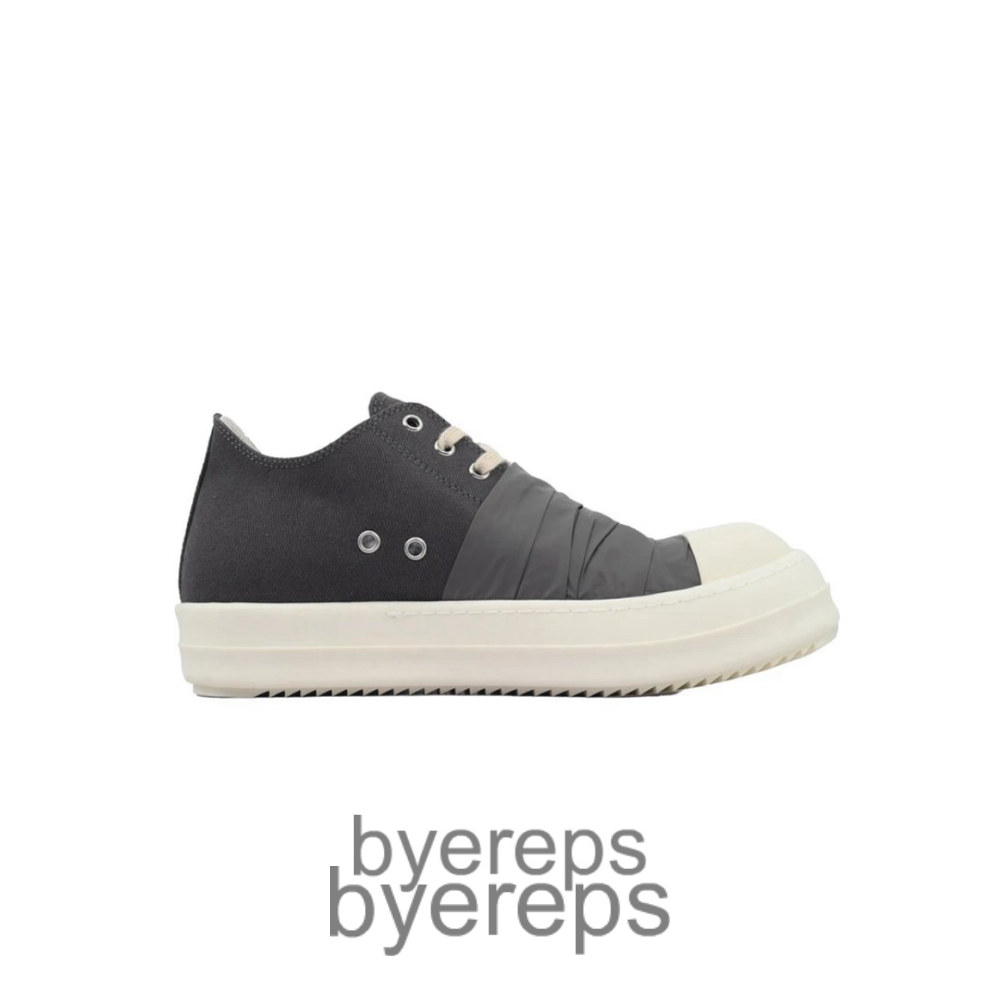 Rick Owens Drkshdw Grey Black Silk Surface
