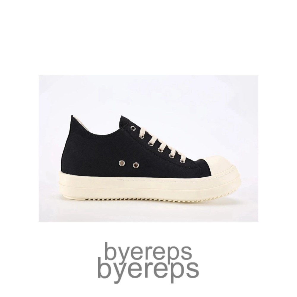 Rick Owens Drkshdw Low Cotton Nylon Black Milk