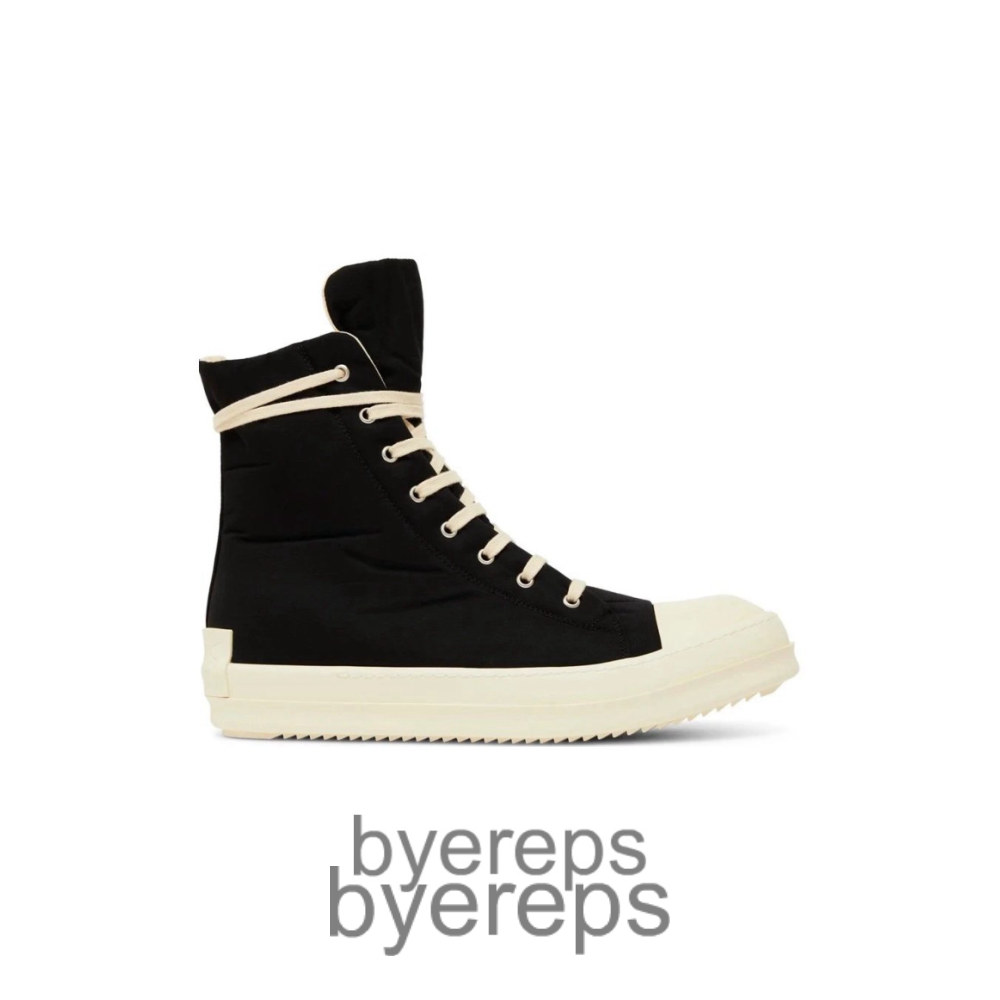 Rick Owens Drkshdw Strobe Cotton Nylon High Black Milk
