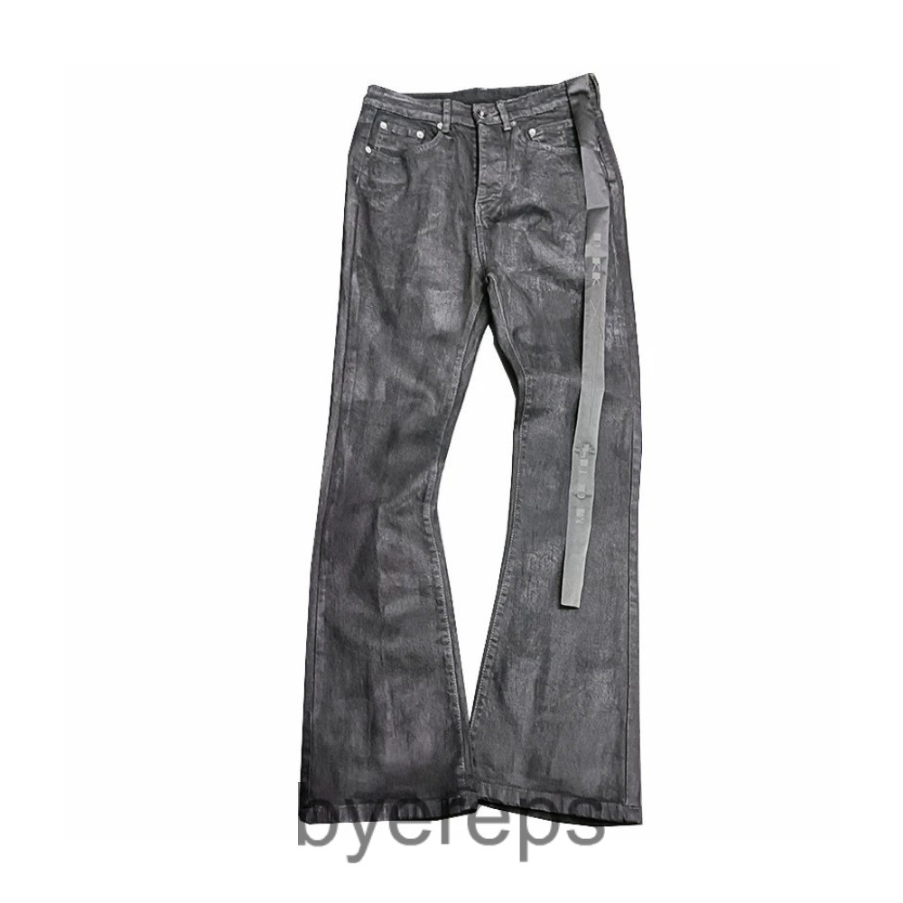 Rick Owens DRKSHDW Waxed Denim