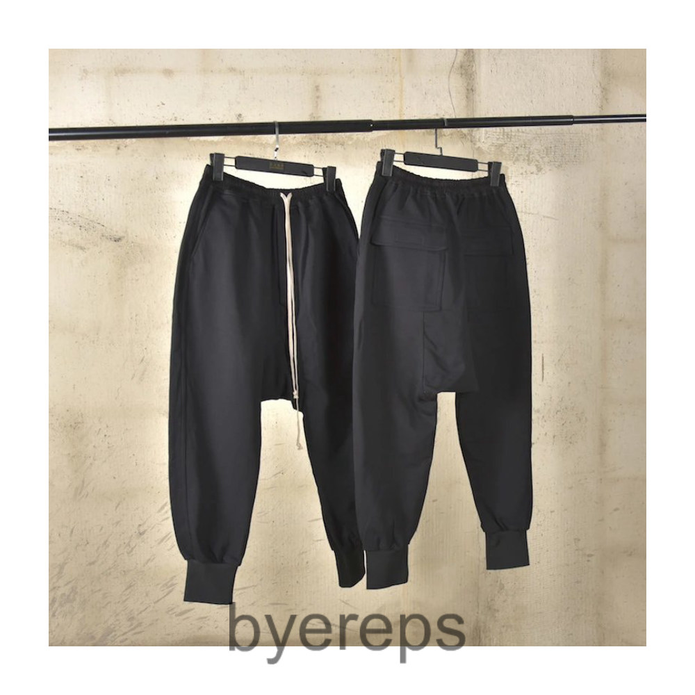 Rick Owens Drop Crotch Sweatpants — photo 3 of 4