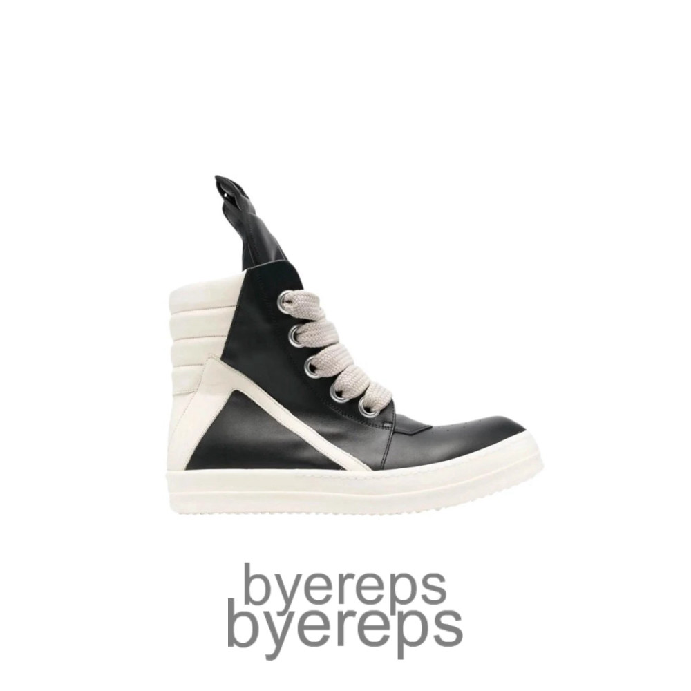 Rick Owens Edfu Geobasket Black Milk