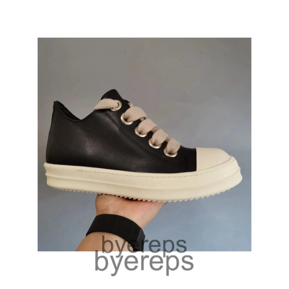 Rick Owens Edfu Runway Low Black Milk