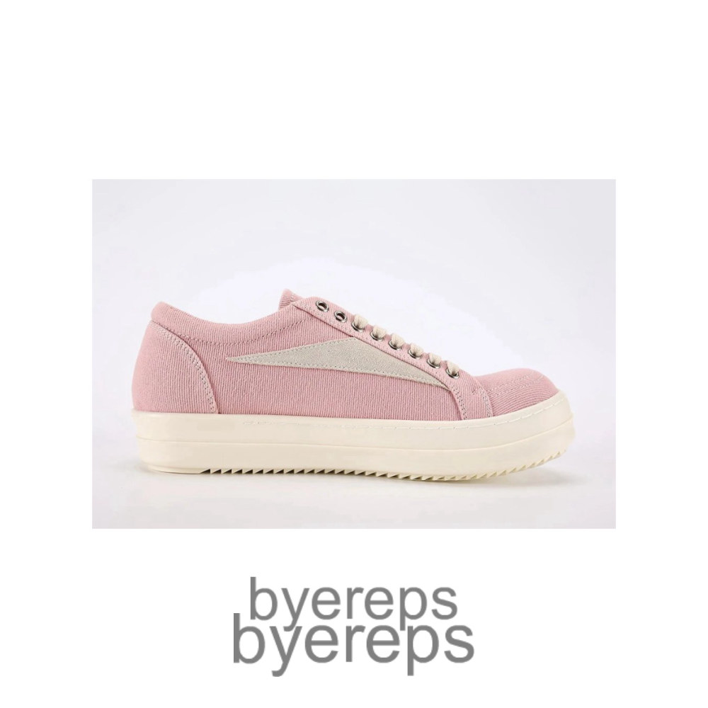 Rick Owens Edfu Vintage Low Faded Pink