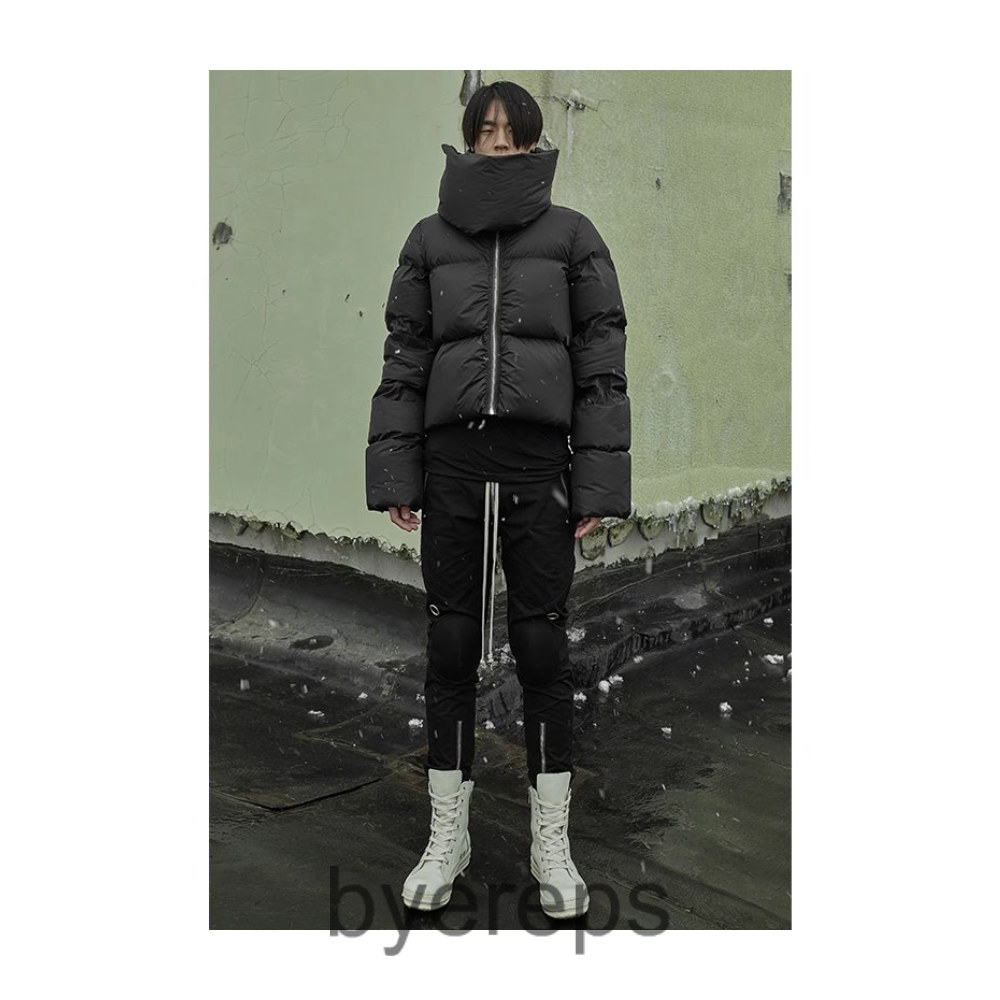 Rick Owens Funnel Neck Puffer — photo 3 of 4
