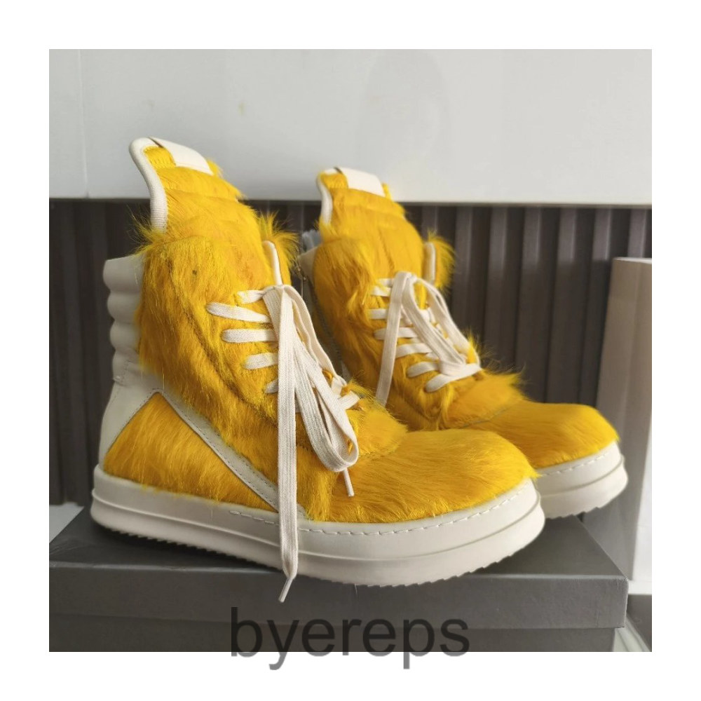 Rick Owens Fur Geobasket