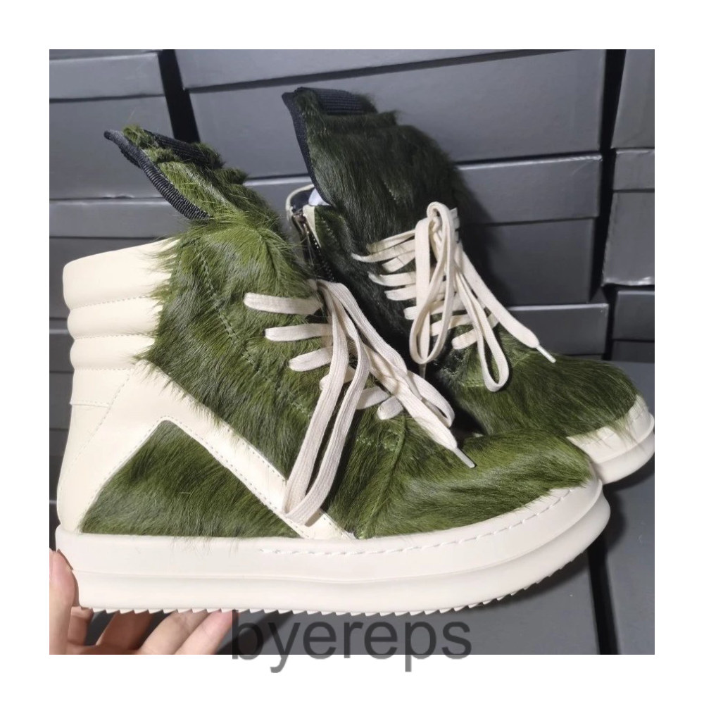 Rick Owens Fur Geobasket — photo 3 of 4