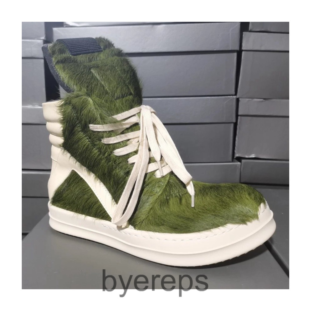 Rick Owens Fur Geobasket — photo 4 of 4