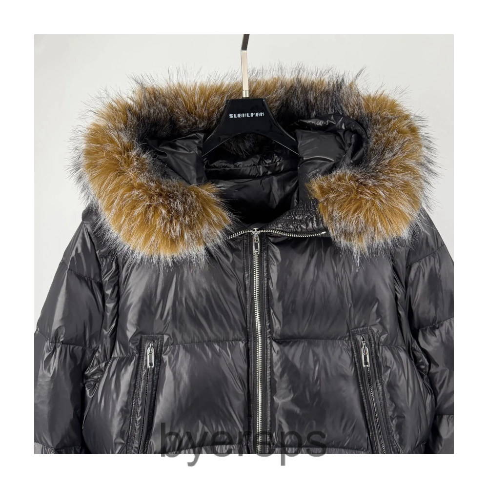 RIck Owens Fur Hooded Jacket — photo 4 of 4