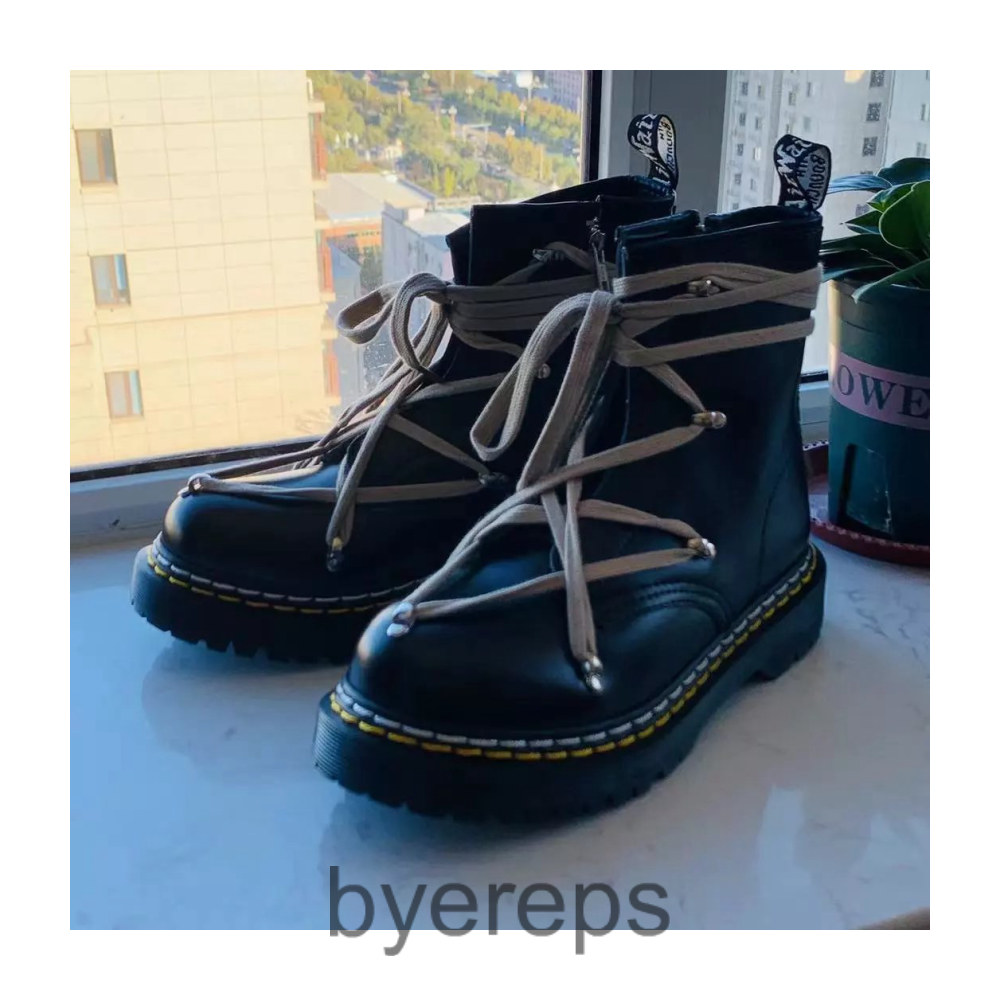 Rick Owens Fur Lunar Boots — photo 2 of 4