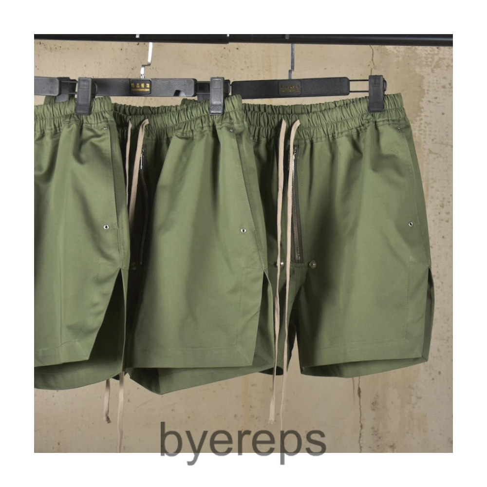 Rick Owens Green Shorts — photo 2 of 4