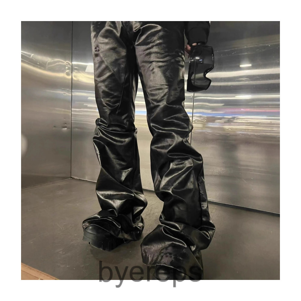 Rick Owens Leather Pants — photo 2 of 4