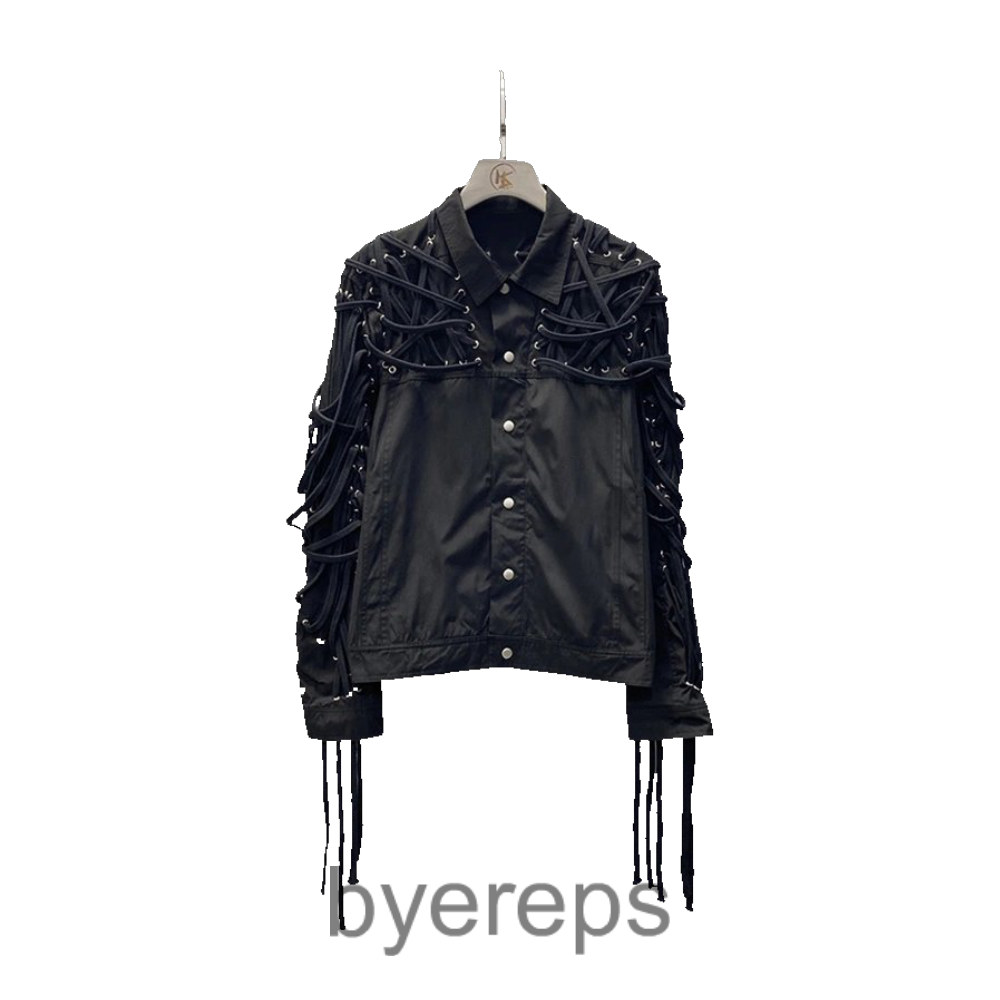 rick owens megalaced tecuatl jacket