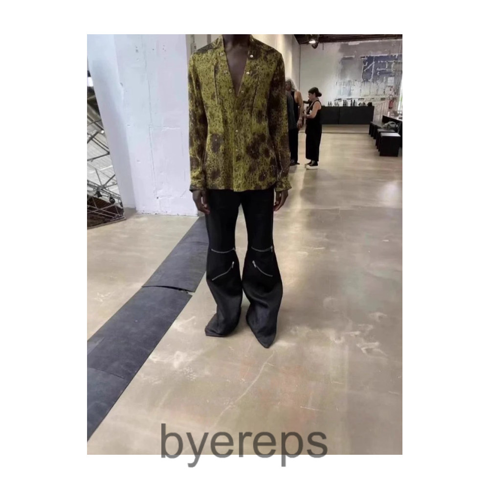Rick Owens Multizipper Flares