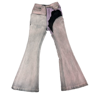 Rick Owens Pink Patchwork Bolans