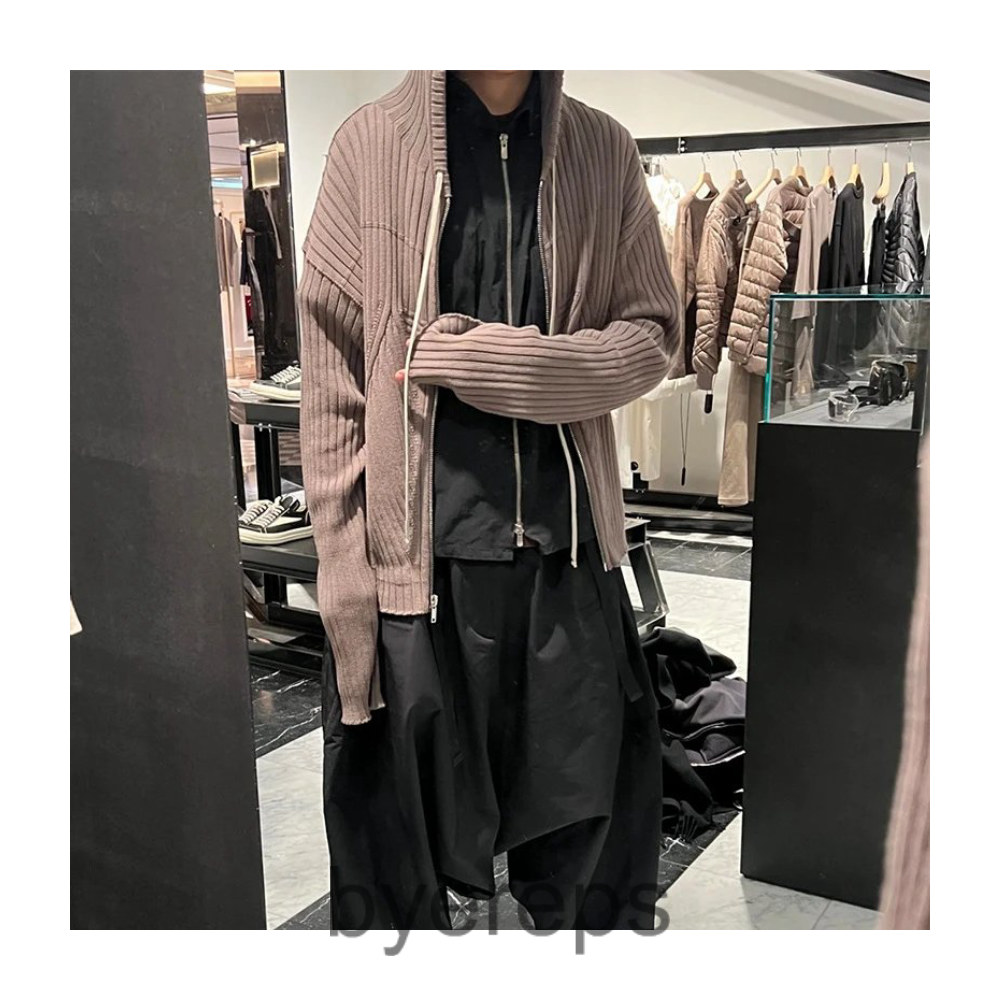 Rick Owens Ribbed Cardigan — photo 2 of 4