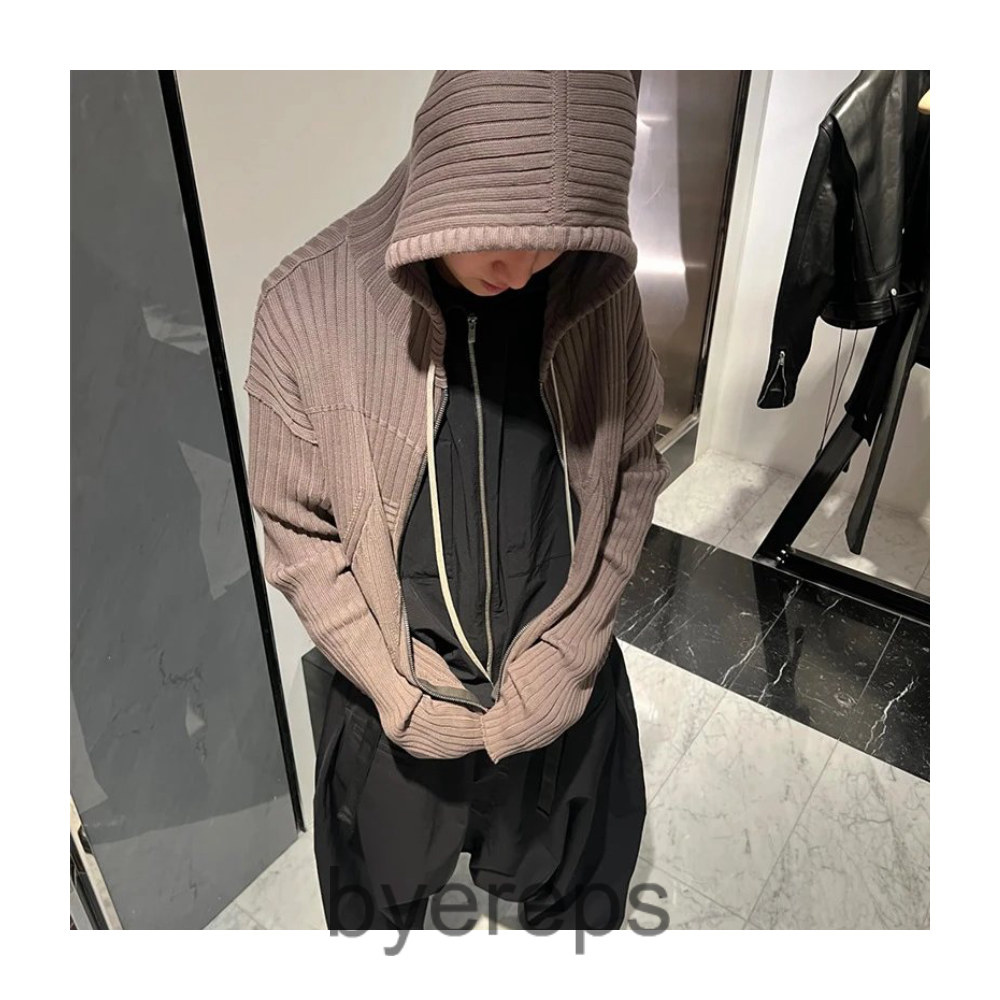 Rick Owens Ribbed Cardigan — photo 3 of 4