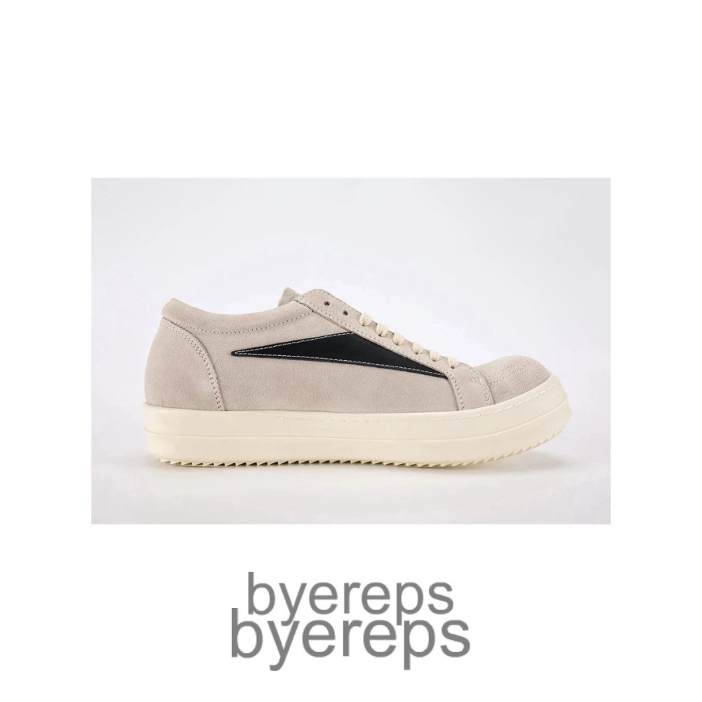 Rick Owens Rick Owens Low-Top Sneakers Beigh