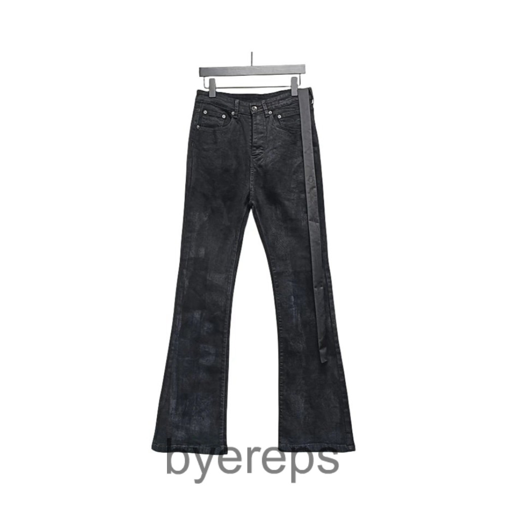 Rick Owens Skinny Waxed Jeans