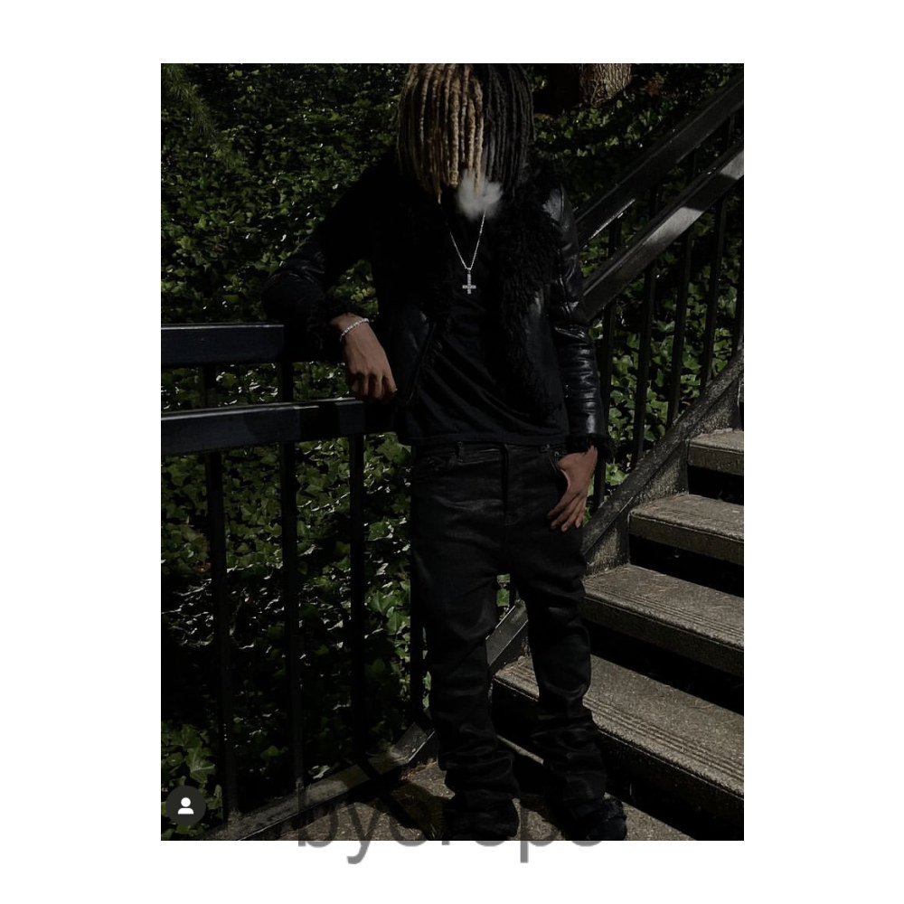 Rick Owens Skinny Waxed Jeans — photo 3 of 4