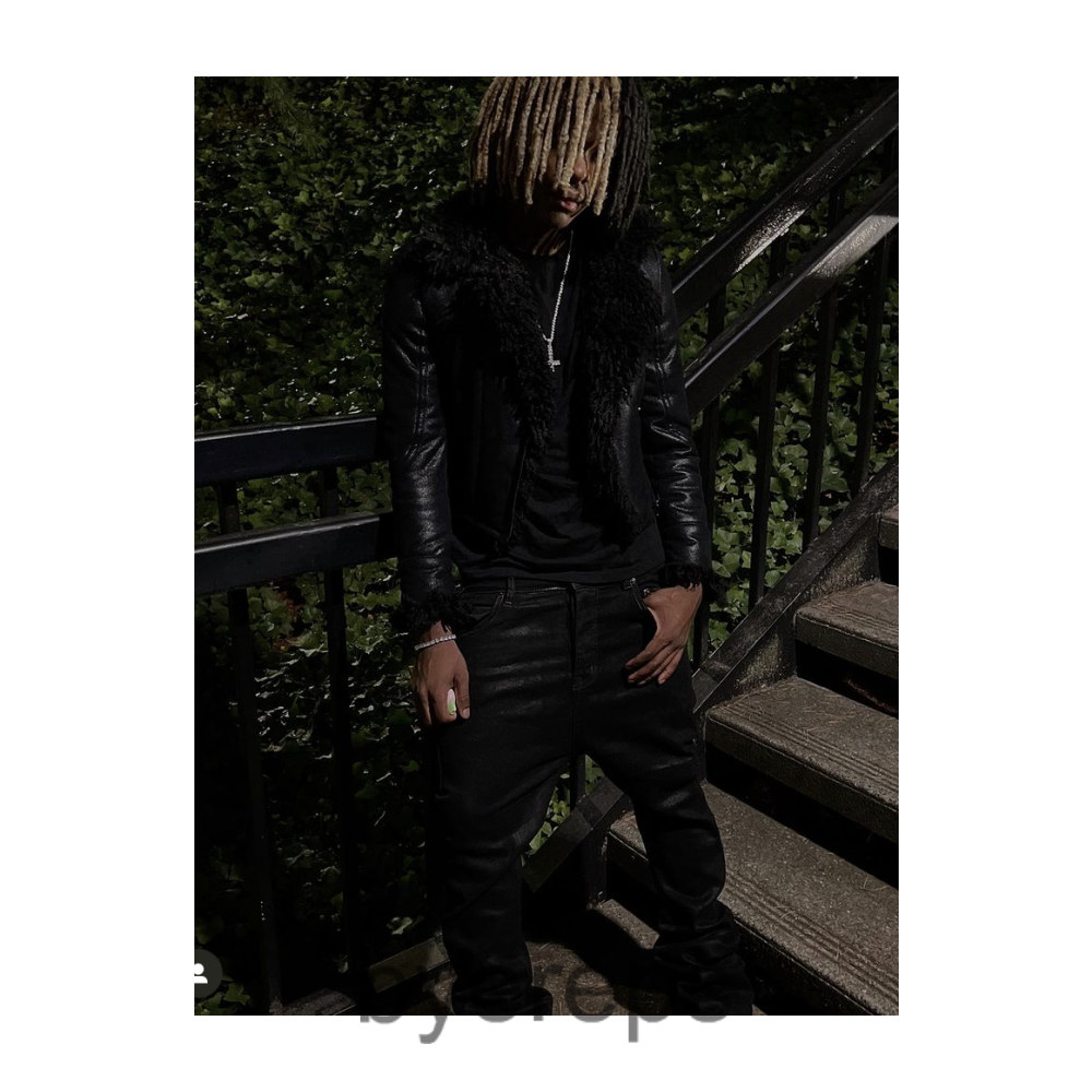 Rick Owens Skinny Waxed Jeans — photo 4 of 4