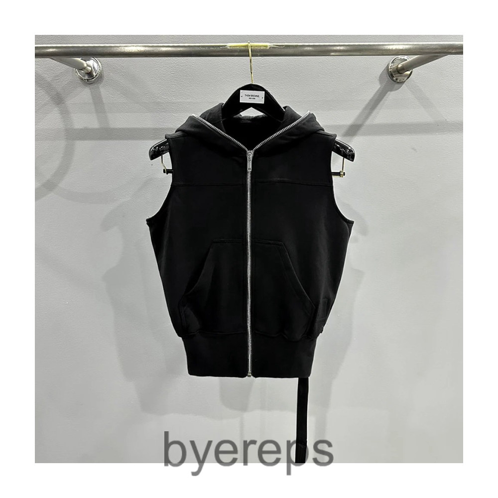 Rick Owens Sleeveless Hoodie — photo 3 of 4