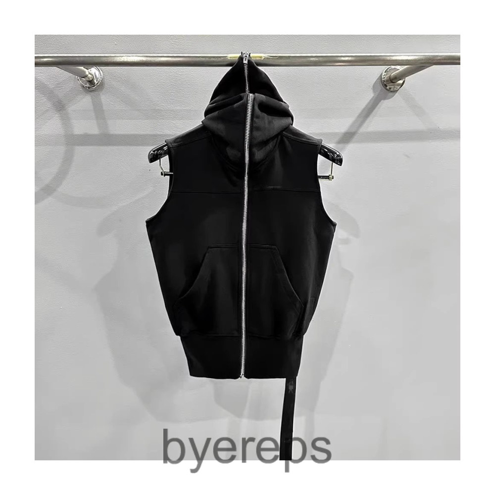 Rick Owens Sleeveless Hoodie
