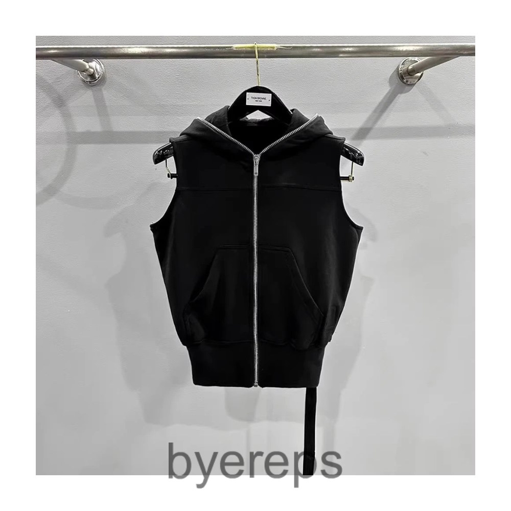 Rick Owens Sleeveless Hoodie — photo 2 of 4