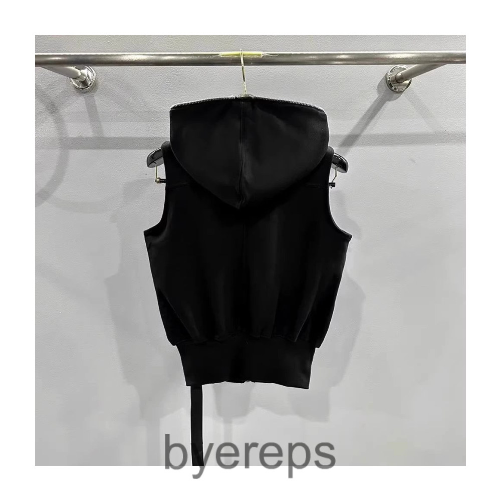 Rick Owens Sleeveless Hoodie — photo 3 of 4
