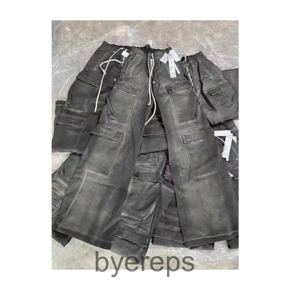 Rick Owens Washed Edfu Cargos — photo 2 of 4