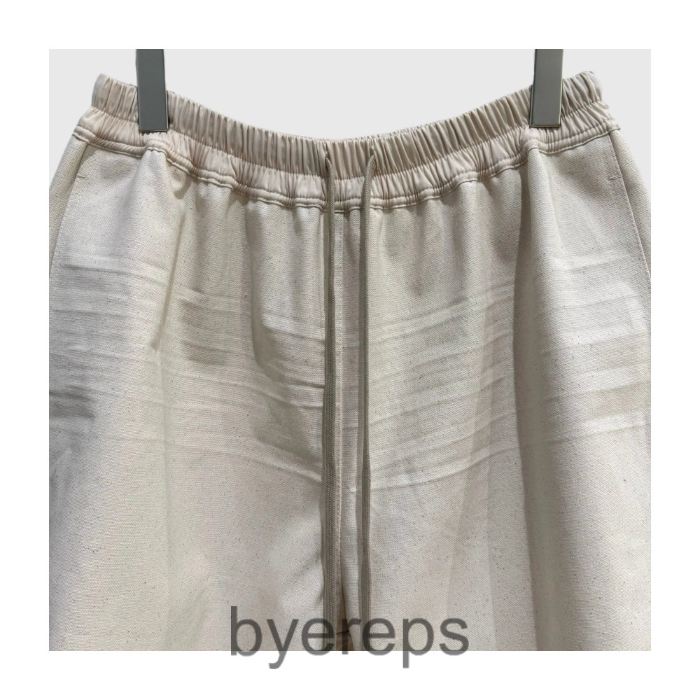 Rick Owens Washed White Shorts — photo 2 of 4