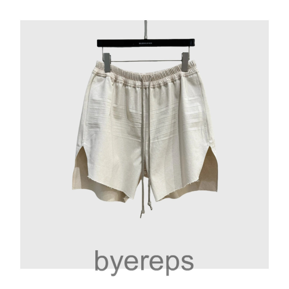 Rick Owens Washed White Shorts — photo 4 of 4