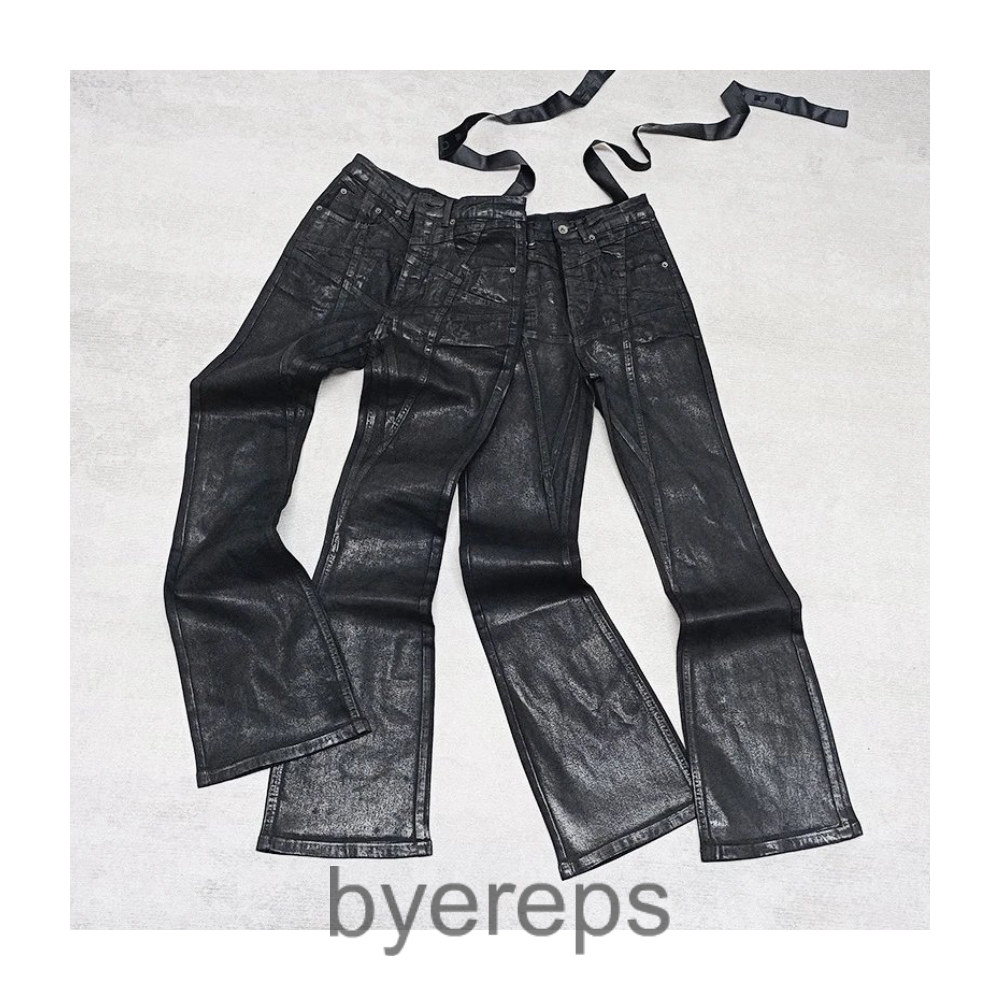 Rick Owens Waxed Tyron Cuts — photo 2 of 4
