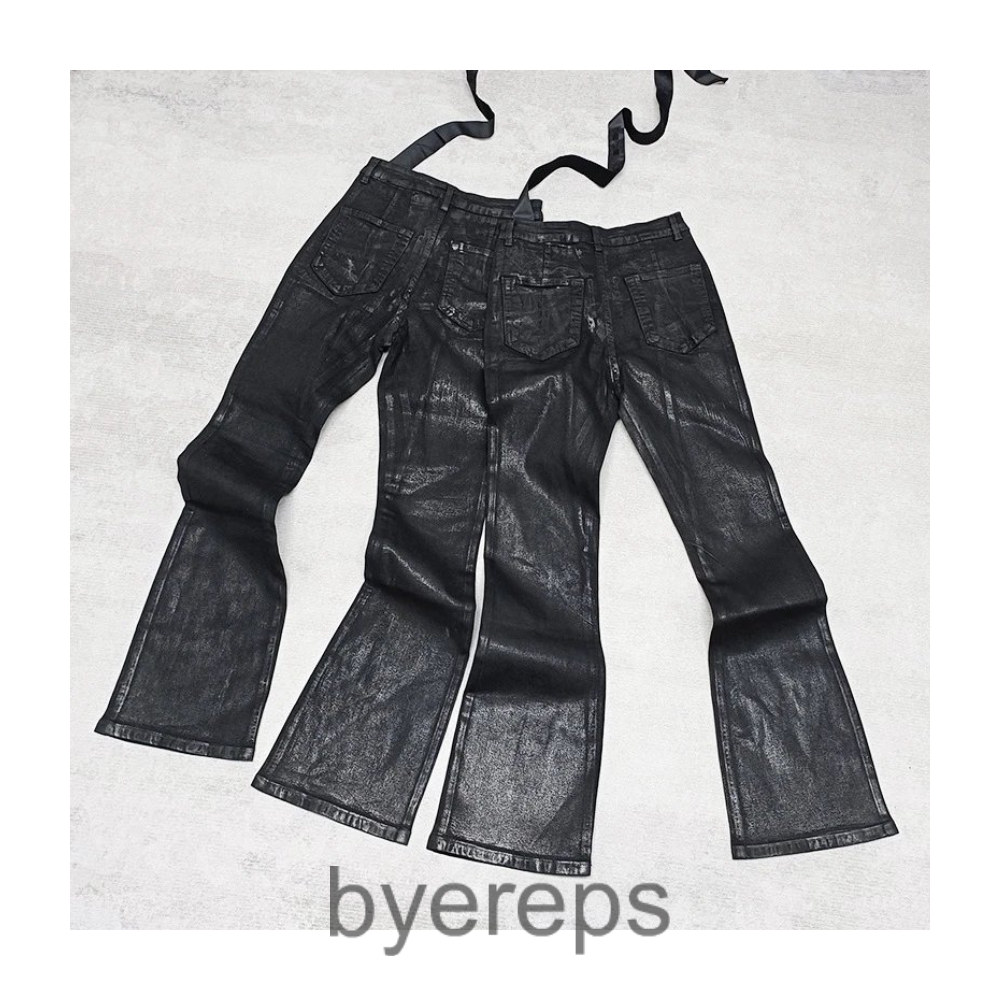 Rick Owens Waxed Tyron Cuts — photo 3 of 4