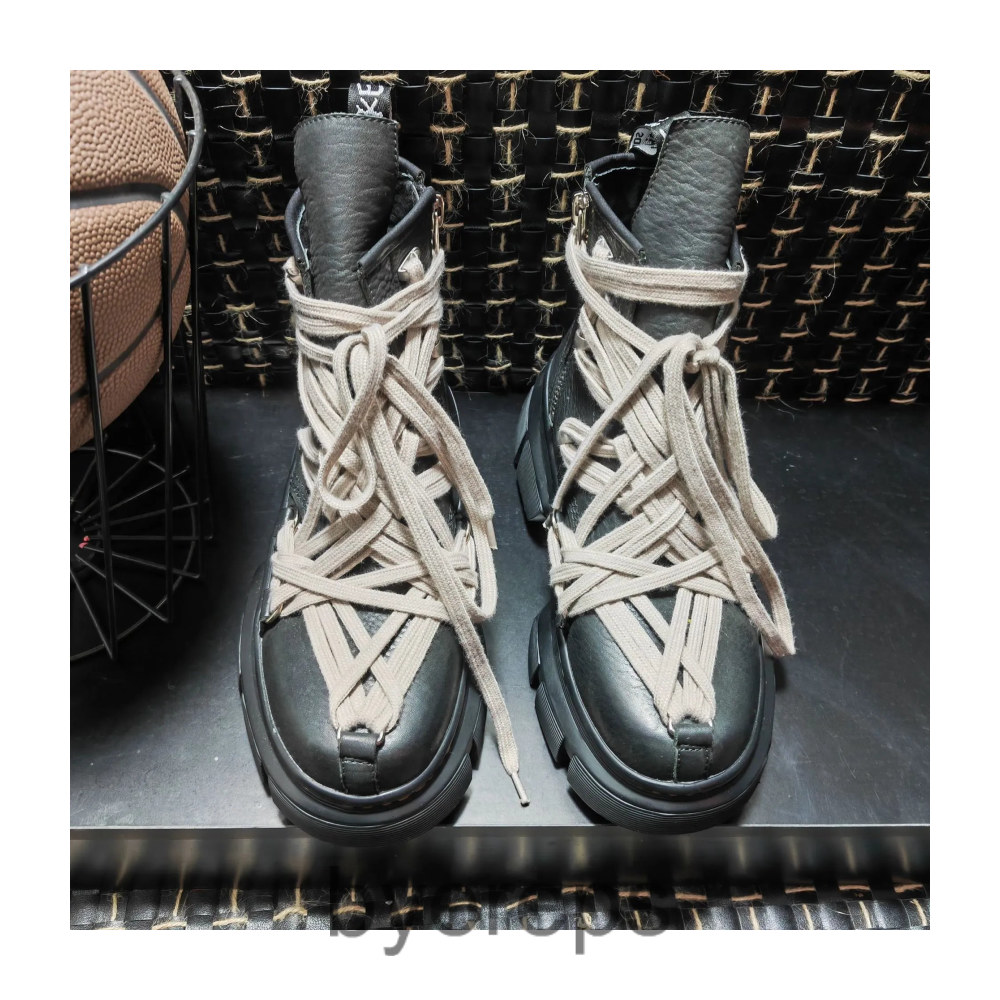 Rick Owens x DR Martens Leather Boots — photo 2 of 4