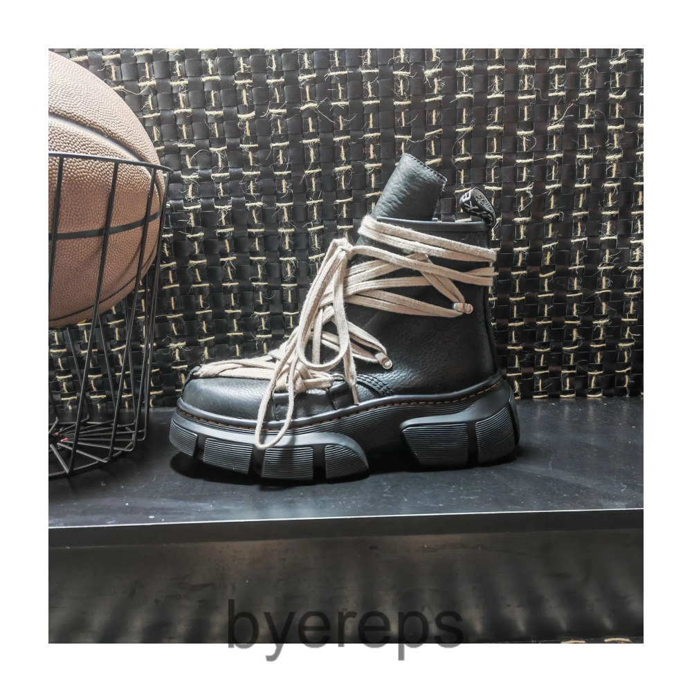 Rick Owens x DR Martens Leather Boots — photo 4 of 4