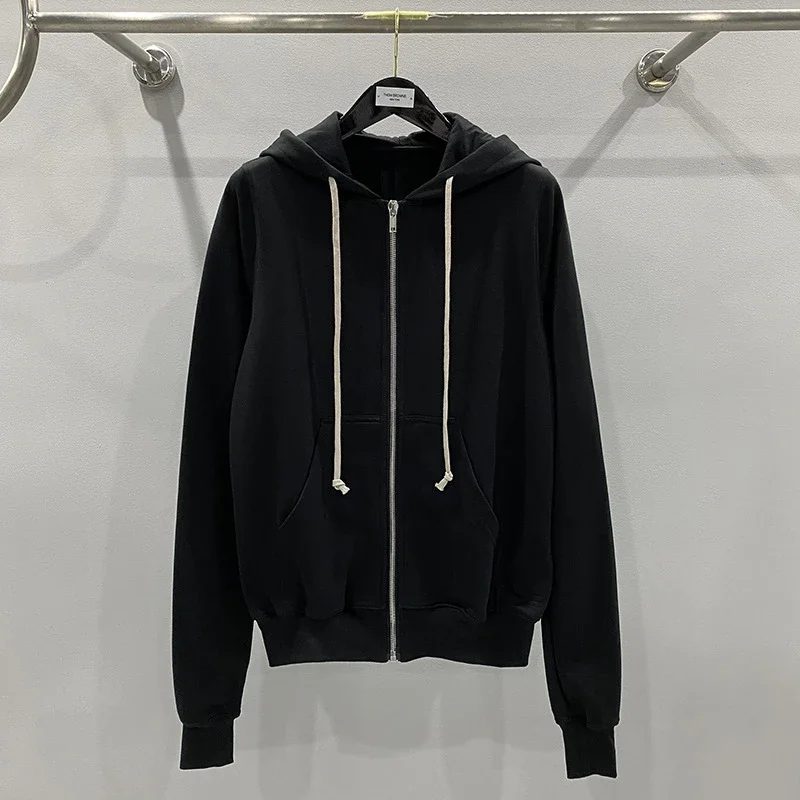 Rick Owens Zip-Up Hoodie