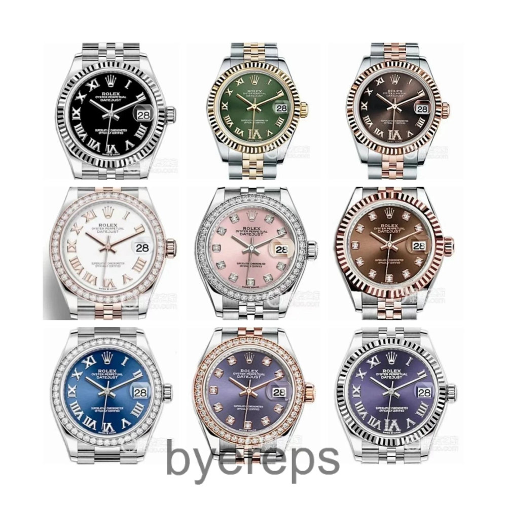 Rolex Lady-Datejust 28 (27 colorways)