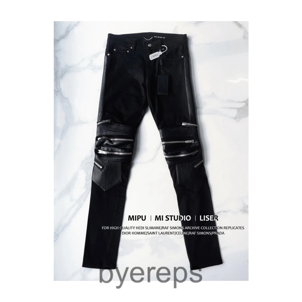 Saint Laurent Biker Jeans