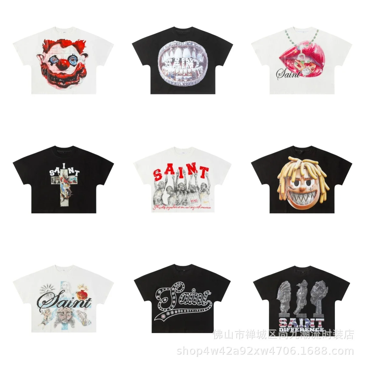 Saint Michael Graphic T-Shirt Collection