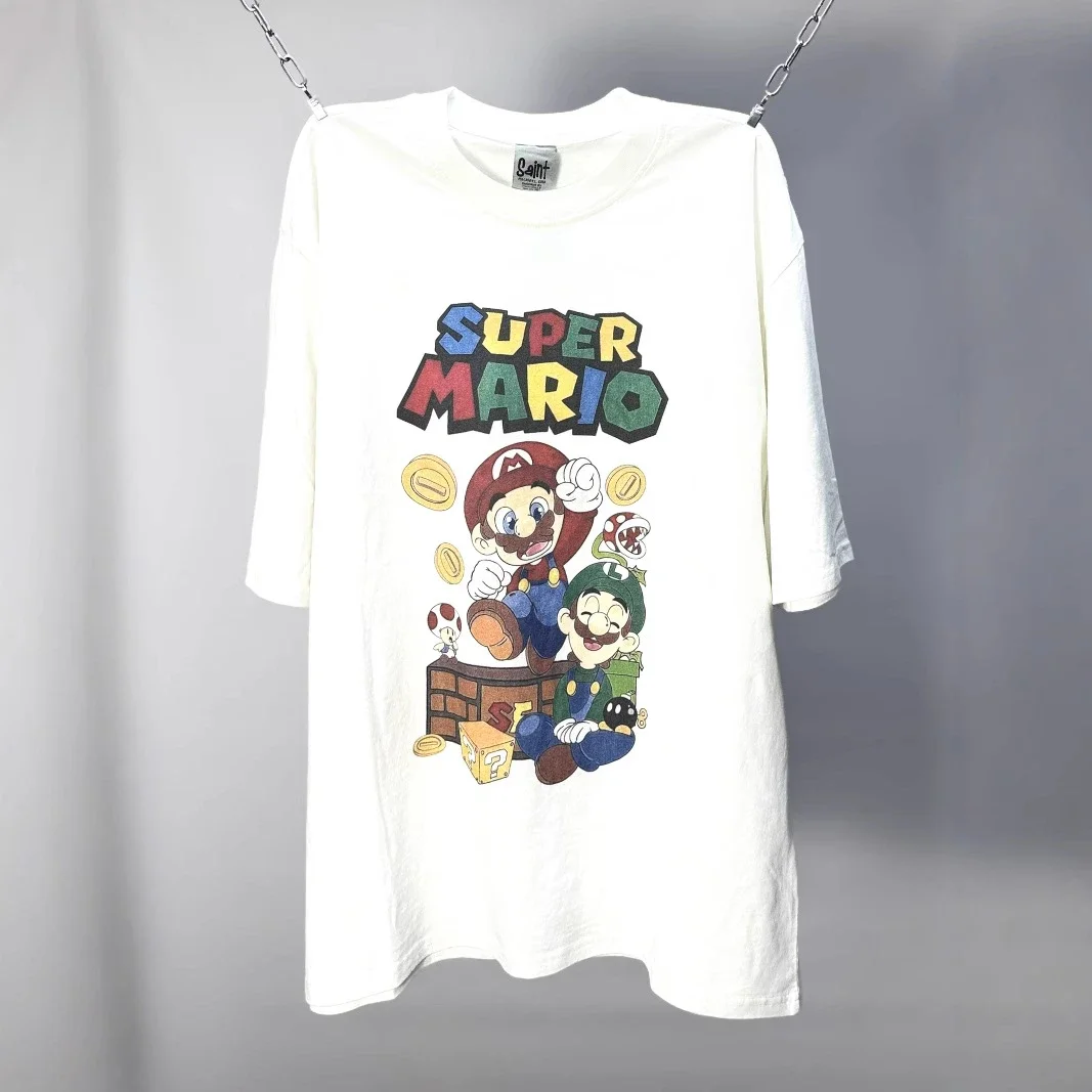 Saint Michael x Super Mario Vintage T-Shirt
