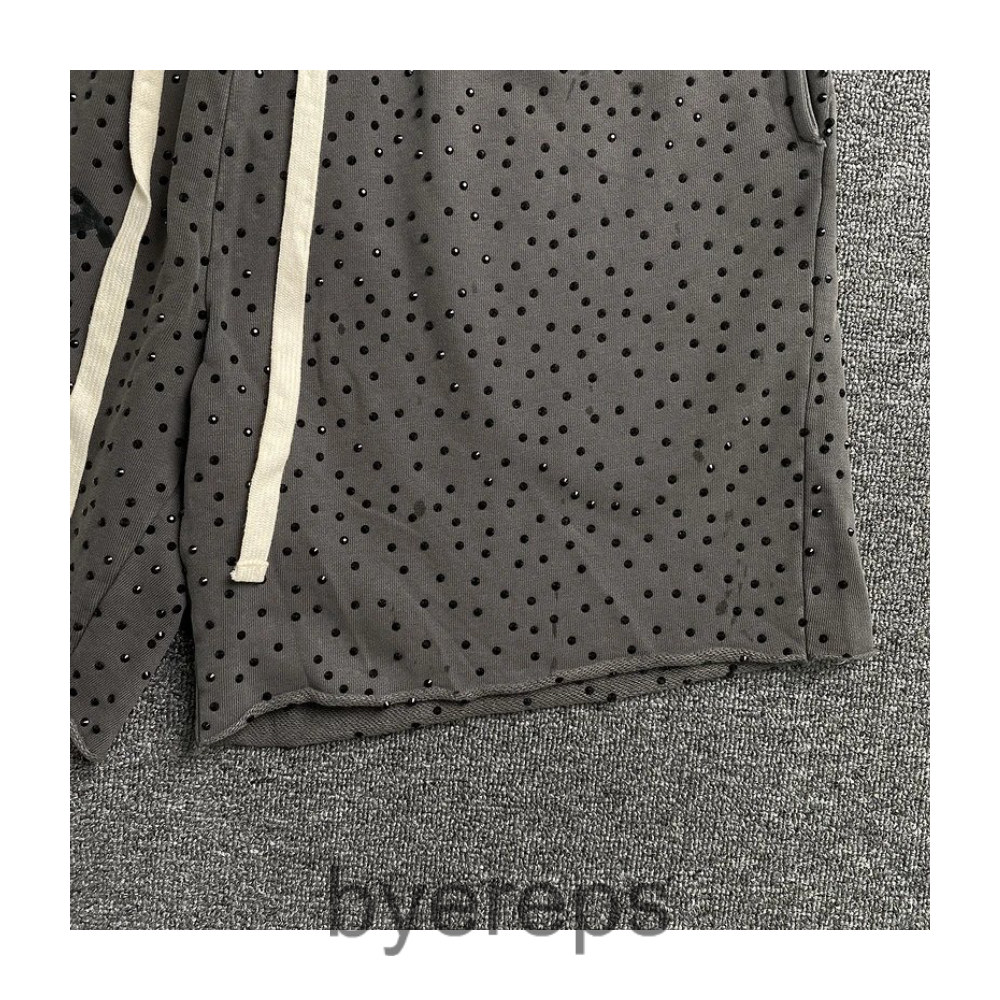Saint Vanity Rhinestone Shorts (10/10)