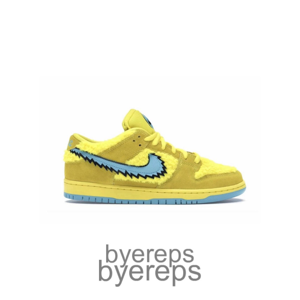 SB Dunk Low Grateful Dead Bears Opti Yellow